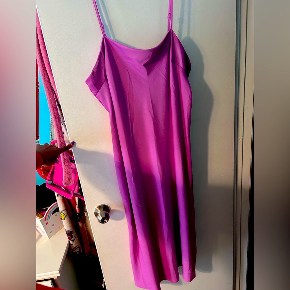 Pink Slip Dress